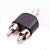 Plug Divisor RCA macho para 2 RCA macho - Imagem 2