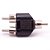 Plug Divisor RCA macho para 2 RCA macho - Imagem 3