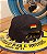 Boné Aircooled 043 e Antigos PRETO com bandeira da Alemanha Aba RETA - Imagem 2
