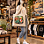 EcoBag Pin Up fusca verde saia e blusa - Imagem 2