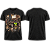 Camiseta Fusca HotRod preto - UNISSEX - Imagem 1
