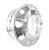 RODA DISCO 22,5X8,25 ALUMINIO FORJ POL. EXT FURO HEXAGONA - Imagem 1