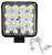 FAROL MILHA LED AUXILIAR QUADRADO MEDIO 16 LEDS 48W BIVOLT (MO-48W) - Imagem 1