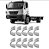 BRONZINA MANCAL STD - MERCEDES OM904LA / OM924LA / 712 / ATEGO - (BC852 / M0480852 / BC852 STD) - Imagem 1