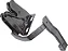 FECHADURA CABINE BASCULANTE  - FORD (86HU5L382AA / 006890) - Imagem 1