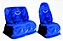 CAPA 2 BANCOS DUPLO + INDIVIDUAL VOLVO VM 2013 PT - Imagem 3
