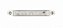 LANTERNA INTERNA C/6 LEDS C/LENTE DIFUSA CRISTAL - Imagem 1
