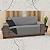 Capa Para Sofa 2 Lugares Impermeavel Pet D. Face 1,1m Assento - Imagem 7