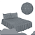 Jogo De Colcha Cama Box Casal C 200 Fios Bordada + 2 Fronhas - Imagem 3