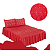 Jogo De Colcha Cama Box Casal C 200 Fios Bordada + 2 Fronhas - Imagem 5