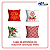 Capas De Almofada 45x45 Estampadas Festa Natal C Ziper Kit 4 - Imagem 5