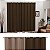 Curtina Corta Luz Lisa 2m Bleckout Bloqueia 99% Da Claridade Cortinas Quarto E Sala - Imagem 3