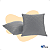 Kit 04 Capas de Almofadas 45x45 em Microfibra Cores Com Ziper Acabamento em Matelassê - Imagem 6
