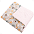 Manta De Bebe Sherpa 80cm x 75cm Menino e Menina Estampas - Imagem 1