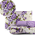 Jogo De Lençol Queen Estampado Floral 4 Peças 180 Fios Macio - Imagem 3