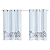 Cortina Blackout Corta Luz Estampada 2,20m x 1,30m P Cozinha - Imagem 1