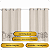 Cortina Blackout Corta Luz Estampada 2,20m x 1,30m P Cozinha - Imagem 7