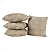 Kit 4 Capas Almofada Anevely 45 x 45cm Micro Percal 300 Fios - Imagem 1