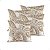 Kit 04 Capas Almofada Line 45x45cm Estampada Floral 180 Fios - Imagem 1