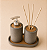 Kit banheiro madeira sabonete/difusor - Imagem 4