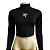 Cropped Manga Longa Gola Alta Dryfit - Imagem 1