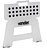 Banqueta plástica dobrável Branca 220MM  (3540022000) - Imagem 4