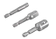 Kit Adaptador para Soquetes com 3 Peças 1/4, 3/8 e 1/2 - Vonder - Imagem 4