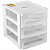 Organizador plástico com 3 gavetas OPV 0271 - Vonder - Imagem 3