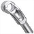 Chave biela com furo passante 17 mm - Vonder - Imagem 3