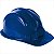 Capacete azul com aba frontal - Vonder - Imagem 1