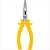 Alicate bico meia cana curvo 6" isolação 1.000 V - Vonder - Imagem 3