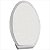 Gancho adesivo oval em inox com 2 peças - Vonder - Imagem 2
