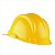 Capacete amarelo com aba frontal - Vonder - Imagem 2