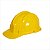 Capacete amarelo com aba frontal - Vonder - Imagem 3