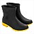 Bota de PVC preta e amarela cano 3/4 com forro N 39 - Vonder - Imagem 1