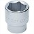 Soquete sextavado com encaixe de 3/4" 50 mm - Vonder - Imagem 3
