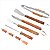 Kit de utensílios para churrasco em aço inox com 10 peças - Vonder - Imagem 5