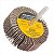 Roda de lixa 60 mm x 20 mm com haste grão 80 - Vonder - Imagem 2