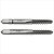 Macho manual de aço rápido 1/4" UNC com 2 peças - Vonder - Imagem 4