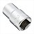Soquete sextavado com encaixe de 1/2" 13 mm - Vonder - Imagem 2