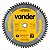 Lâmina serra circular com 60 dentes de metal duro/vídea 250 x 30 mm Vonder - Imagem 1