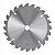 Lâmina serra circular com 24 dentes de metal duro/vídea 180 x 20 mm - Vonder - Imagem 2
