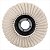 Flap-disc disco de acabamento 4.1/2" 115 mm reto feltro pesado 40 aletas Vonder - Imagem 3