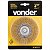 Escova circular 4" x 1/2" haste de 1/4" 101,6 mm x 12,7 mm x 6,35 mm - Vonder - Imagem 2