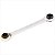 Chave estrela com catraca reversível 9/16" x 5/8" e 11/16" x 3/4" - Vonder - Imagem 1