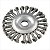 Escova circular 7" x 1/2" x 7/8" torcida - Vonder - Imagem 1