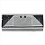 Lâmina trapezoidal para estilete 19,0 mm x 61,0 mm - Vonder - Imagem 2