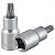 Soquete hexalobular macho T-45 encaixe 1/2" - Vonder - Imagem 1