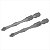Bits/ponteiras phillips de torção S2 nº 2 1/4" x 75 mm com 2 peças Vonder - Imagem 1