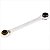Chave estrela com catraca reversível 4 em 1 5/16" x 3/8" e 1/2" x 7/16" - Vonder - Imagem 1